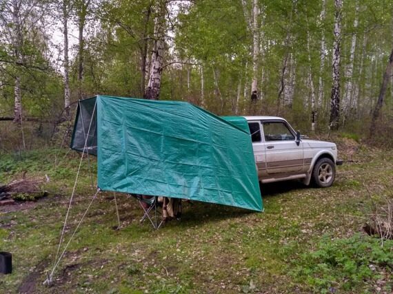 Тент "Тарпикс" 120г/м2, 3х8м