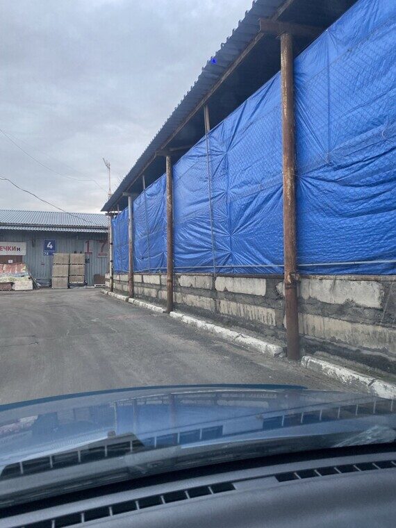 Тентовое полотно Тарпикс шир. 4х25 (270 г/м2)